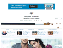 Tablet Screenshot of bollywoodjournalist.com